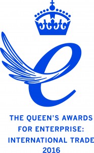 Queen's Award for Enterprise International Trade 2016 Emblem
